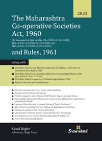  Buy The Maharashtra Co-Operative Societies Act, 1960 & Rules, 1961